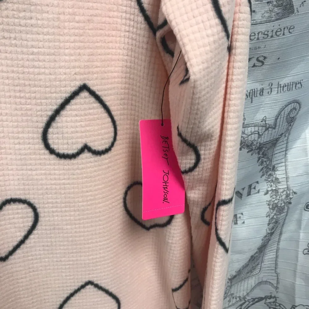 Betsey Johnson Sleep shirt long sleeve NWT - Picture 4 of 7